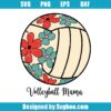 Volleyball Mama Svg