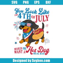 You Look Like The 4th Of July Svg