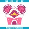 Aurora Princess Gingerbread House Svg