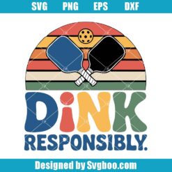 Dink Responsibly Svg