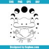 Frog Moon Svg