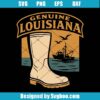 Genuine Fishing Boot Svg