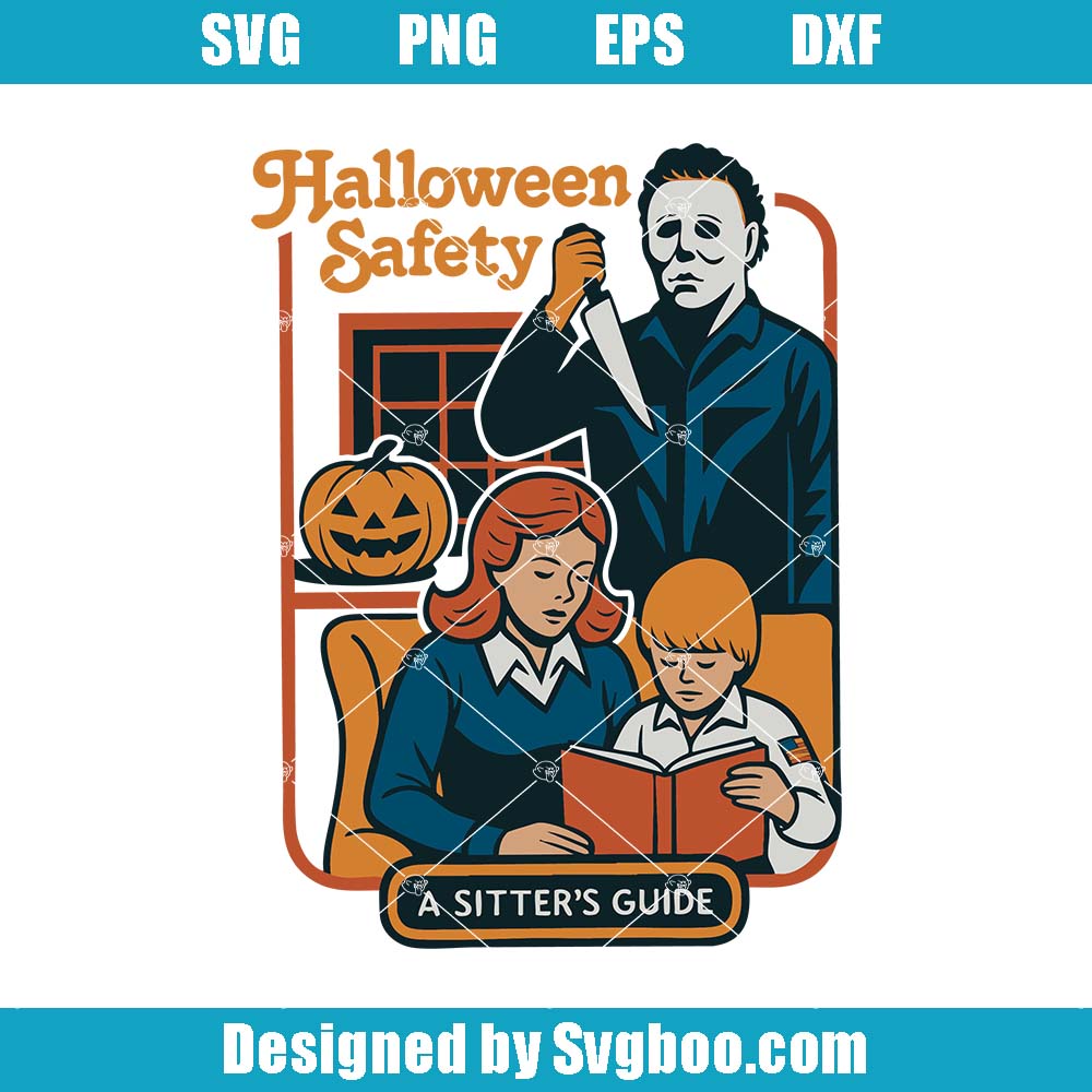 Halloween Safety Svg, Horror Movie Svg, Horror Characters Svg Halloween Safety Svg