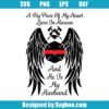 In Loving Memory Husband Firefighter Angel Wings Svg