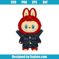 Labubu Red Svg