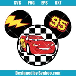 Lightning Mcqueen Svg
