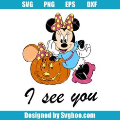 Retro Mini Mouse Svg