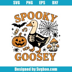 Spooky Goosey Svg