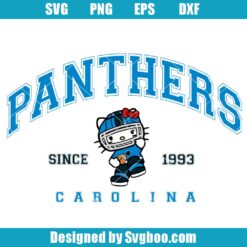 Carolina Panthers 1993 Svg