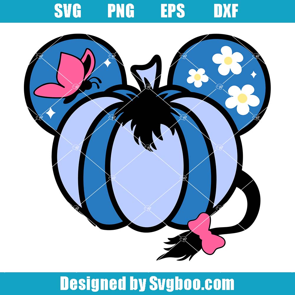 Eeyore Pumpkin Svg, Mickey Mouse Head Pumpkins Svg, Mickey Ears Svg Eeyore Pumpkin Svg