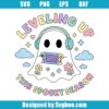 Leveling Up Ghost Gamer Svg