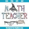 Math Teacher Svg