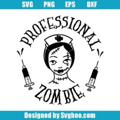 Professional Zombie Svg