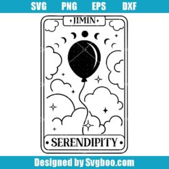 Serendipity Tarot Card Svg