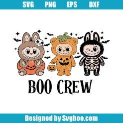 Boo Crew Svg