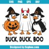 Duck Duck Boo Svg