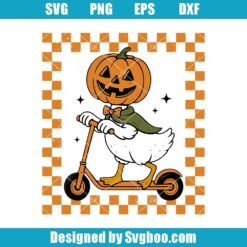 Halloween Goose Svg