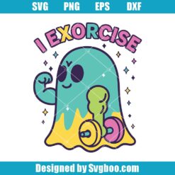 I Exorcise Svg