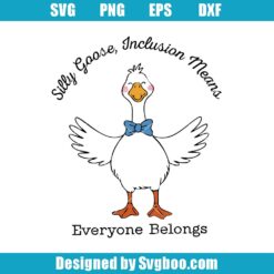 Inclusion Goose Svg