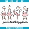 Just A Fierce Goose Svg