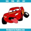 Lightning McQueen Svg