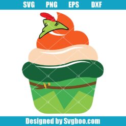 Peter Pan Cupcake Svg