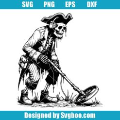 Pirate Ghoul Svg