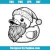 Santa Rubber Ducky Svg
