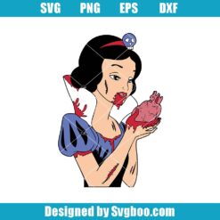 Snow White Princess Svg