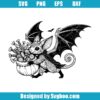 Spooky Bat Candy Bag Svg