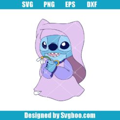Stitch Halloween Svg