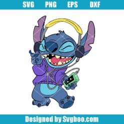 Stitch Music appreciation Svg