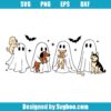 Сute Ghost With Dog Svg