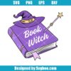 Book Witch Svg