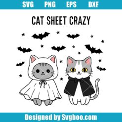 Cat Sheet Crazy Svg