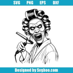 Creepy Woman Ghoul Svg