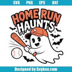 Halloween Baseball Ghost Svg
