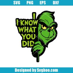 Know What You Did Svg