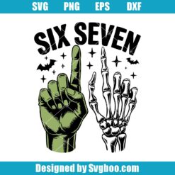 Six Seven Svg