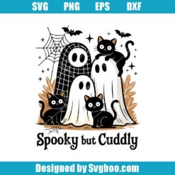Spooky But Cuddly Halloween Svg