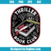 Thriller Book Lover Svg