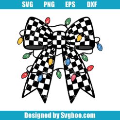 Christmas Bow Svg