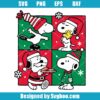 Christmas Snoopy & Woodstock Svg