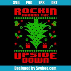 Rocking Around The Upside Down Svg