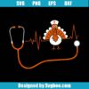 Thanksgiving Nurse Turkey Svg
