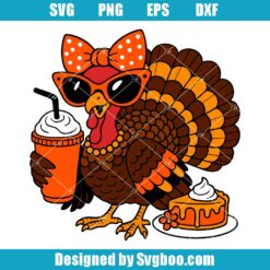 Thanksgiving Turkey Svg