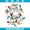 Anger Christmas Lights Svg