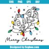 Disney Chip And Dale Christmas Lights Svg