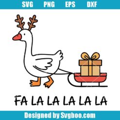 Fa La La La Svg