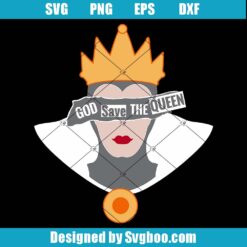 God Save The Queen Svg